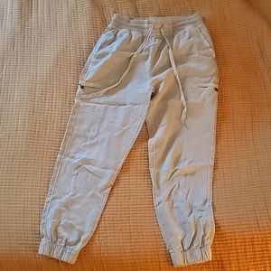 Aerie khaki cargo style jogger pants
